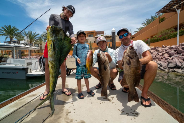 Fishing with the Kids In La Paz